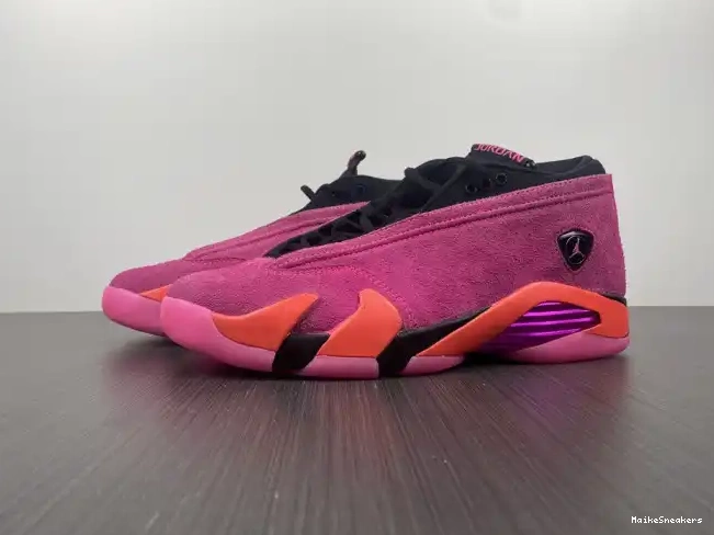 MaikeSneakers Retro 14 Jordan (W) Low Shocking DH4121-600 Pink 0528